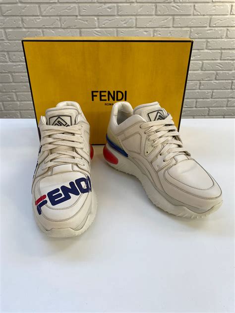 netporter fendi face sneakers|fila x Fendi sneakers.